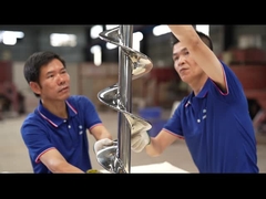 U-vormige slijmpijp schroeftransport voor korrels en graanvoeding