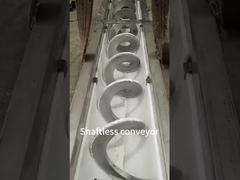 OEM Custom Flexible Trough Screw Conveyor Spiraal Groove Screw Auger Conveyor Transmission System