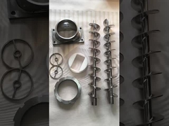 2025 OEM Custom Small Mini Long Roestvrij Machining Feed Screw Steel Auger Screw