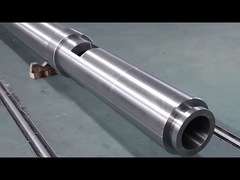 Op maat gemaakte bi-metalen extruderingsschroefconische tweeschroefextruder voor plastische extrudermachine