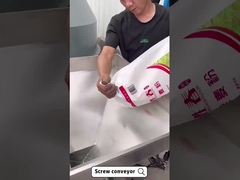 Flexibel schroefconveyor van roestvrij staal voor de chemische industrie