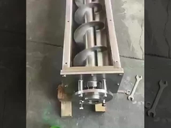 Gepersonaliseerde schroefvoerder chemische industrie U-vormige schroefboogvervoerder