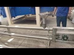 Volledig Gesloten Pijpleidingkettingtransporteur Realiseert Stofvrij Poedertransport Industriële Kwaliteit Poeder Z