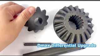 Isuzu Dmax spline-as differentieelset upgrade