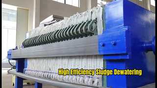Efficiënt Geotube-slibontwateringsschroefperssysteem