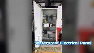 Duurzaam roestvrijstalen elektrisch paneel