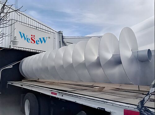 Het laatste nieuws van het bedrijf over Wij bieden u onze ervaring in de productie van schroefconveyor en auger vliegtuigen.