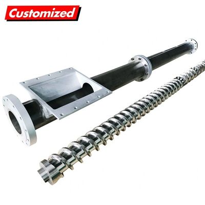 kopen Professionele injectie-extrusie-eenvoudige schroefvat voor granulatie-extrudermachine online vervaardiging