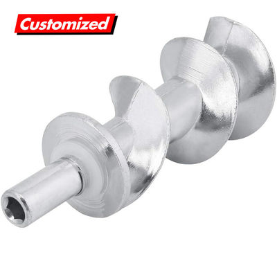 kopen 316 roestvrij staal auger schroef voor OEM Customized Popular Design Meat Grinder Parts online vervaardiging