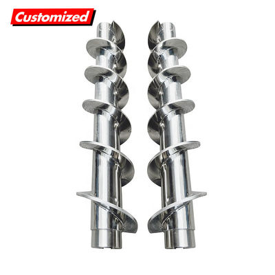 kopen OEM Antiseptische Neigende Flexible Screw Auger Aanpassing Roestvrij Auger Screw online vervaardiging