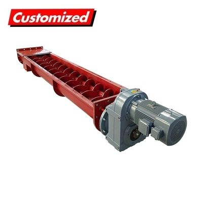 kopen Aanpassing van het spiraalvormige augerconveyor systeem van roestvrij staal voor OEM-transportmachine online vervaardiging