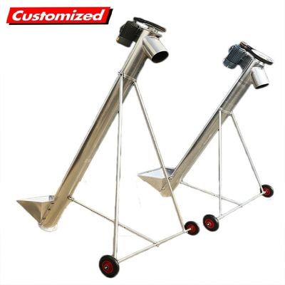 kopen KX0009 Cement poeder auger Feeder Makkelijk te onderhouden Flex schroef auger met hopper online vervaardiging