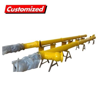kopen OEM-industrie Flexible Cement Screw Conveyor met roestvrij staal materiaal online vervaardiging