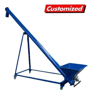 kopen US Currency Inclined Mobile Spiral Elevator U-type Beton schroefboogvervoerder online vervaardiging