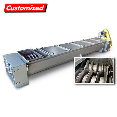 kopen U Trough Double Helix Flexible Spiral Conveyor CH0004 voor optioneel koelen of verwarmen online vervaardiging