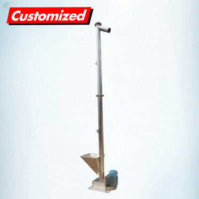 kopen Op maat gemaakte OEM-industrie-conveyorapparatuur Auger Spiral Coal Flexible Screw Auger Conveyor online vervaardiging