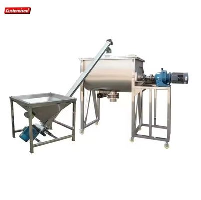 kopen 1000L horizontale poederblendermachine elektrische poedermengmachine met hoge efficiëntie online vervaardiging