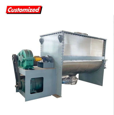 kopen 300 kg SUS304 Voedingsmiddelen Apotheek Horizontale lintmixer Chemische toepassingen Poedermengmachine online vervaardiging