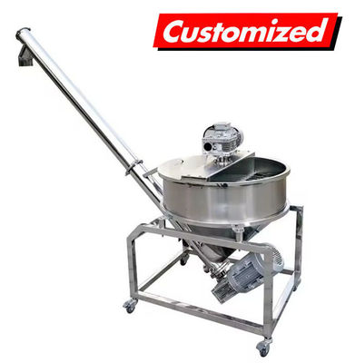kopen US Customized Screw Auger Powder Feeder Conveyor Lift Auger Feeder voor materialen online vervaardiging