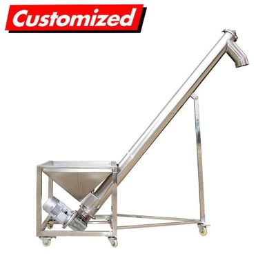 kopen Stainless Steel Screw Auger Feeder voor aanpasbare transportvoertuigen voor poeder online vervaardiging