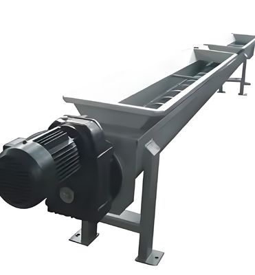 kopen 304/316L Spiraalconveyor systeem van roestvrij staal voor kolenaas, slib en graan met industriële spiraalschacht online vervaardiging