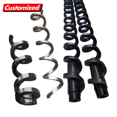 Goede prijs. Makkelijke werking Schroefconveyor Factory Direct Spiraal Auger Hollow Square Steel Schroef Chip Conveyor Schroef Shaft online