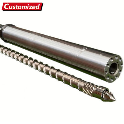 Goede prijs. Op maat gemaakte, hoogwaardige enkelvoudige schroef en loop/inspuitbare loopschroef voor injectie gietmachine Machinery Parts From China online