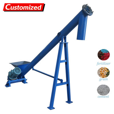 Goede prijs. custom Automatic Cement Powder Inclined Auger Screw Conveyor Feeder  Cement Screw Portable Conveyor for Truck Unloading online
