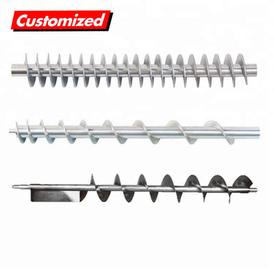 Goede prijs. OEM Custom roestvrij staal Food Grade Auger Schroef voor Graan Sweep Silo online