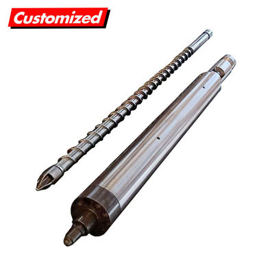 Goede prijs. Precision Extruder Nitriding Screw Barrel Op maat voor PVC PPR Multiple Feed online