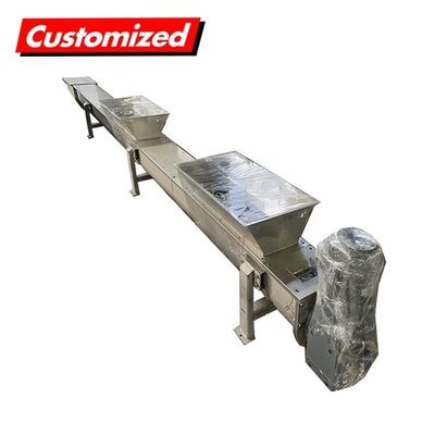 Goede prijs. U-type horizontale slib-schroefloze schroefboogvervoerder met op maat gemaakte OEM-machines online
