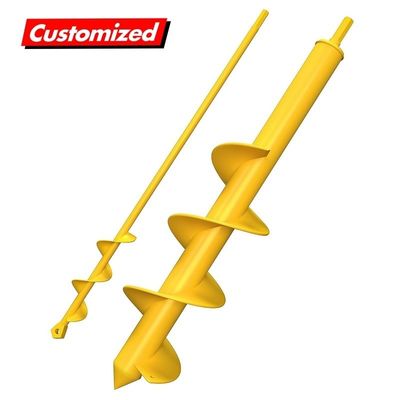 Goede prijs. Roestvrijstalen vijzelschroefas Hoge sterkte Eenvoudige installatie Spiraalboor online