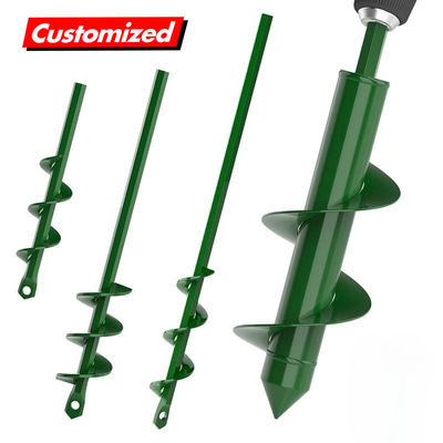 Goede prijs. Aangepaste zeer nauwkeurige voedselveilige vijzelschroef spiraalboor voor het graven van gaten in de tuin online