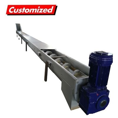 Goede prijs. KX0015 OEM Custom Continuous Sludge Cake Conveying Machinery Schroef Neigingsas vervoerder online