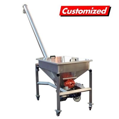 Goede prijs. Roestvrij staal warmtebestendige compacte structuur schroefconveyor auger feeder met hopper online