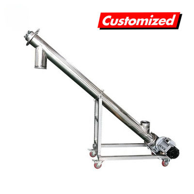 Goede prijs. OEM aangepaste roestvrij staal hittebestendige flexibele schroef auger voeder voor poederconveyor online