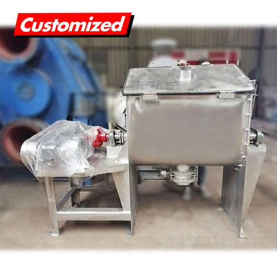 Goede prijs. Aanpasbare horizontale lintblender van roestvrij staal voor het mengen van poeder met een hoog rendement online