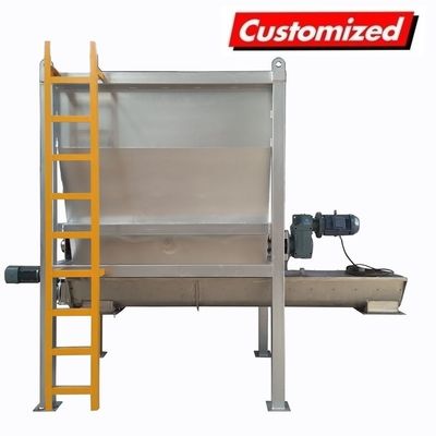 Goede prijs. Aangepaste roestvrijstalen horizontale schroefmenger voor het mengen van hittebestendig poeder in industriële toepassingen online