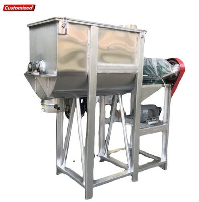 Goede prijs. Horizontale diervoederbreker Machines Chemische stoffen Verwerkte commerciële poedermixer online