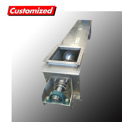 Goede prijs. Op maat gemaakte structuur roestvrij staal hittebestendig schroefboog transport systeem voor poederkorrel online