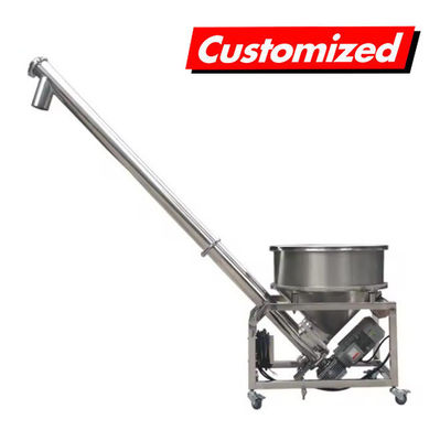 Goede prijs. Roestvrij staal warmtebestendige, aanpasbare, flexibele schroefconveyor voor het transport van poeder en graan online