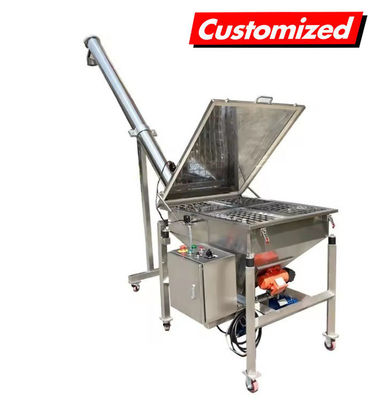 Goede prijs. Volledig automatische roestvrijstalen schroefboorvoerder op maat voor granulaat- en poederconveyor online