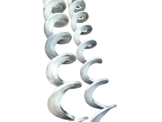 Goede prijs. Vlekvrye staal SS304 SS316 High Precision Food Grade Shaftless Auger Screw voor transportband online