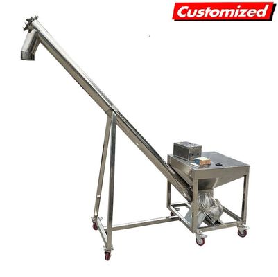 Goede prijs. Aanpasbare roestvrijstalen hittebestendige schroefboogvoerder voor poederconveyorsystemen online