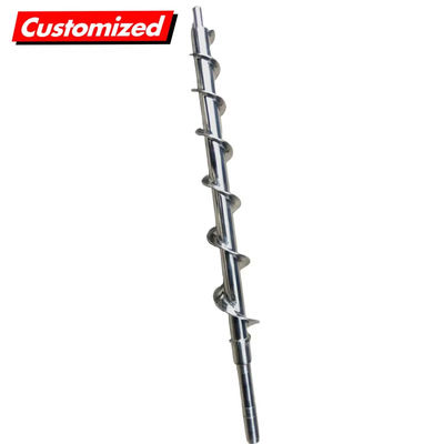 Goede prijs. OEM Custom Roestvrijstalen Hittebestendige Schroef van de Schroef en Schroeftransporteurblad voor Bulk Materiaalbehandeling online