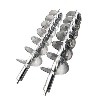 Goede prijs. Aangepaste roestvrijstalen hittebestendige schroefspiraalblaad voor het vervoer van bulkmateriaal online