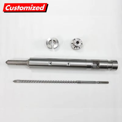 Goede prijs. Op maat gemaakte roestvrijstalen legering Single Twin Extruder Screw Barrel Reciprocating Injection Lead Feed Screw Auger Nitride online
