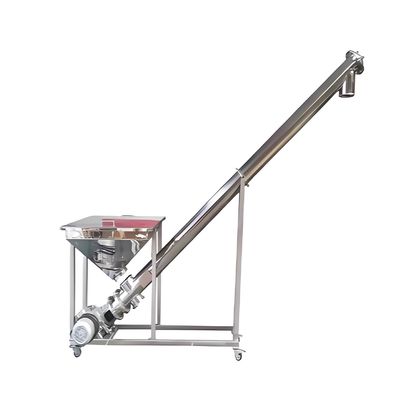 Goede prijs. Op maat gemaakte spiraalboorverticale schroeftransportband met hopper voor materialen online