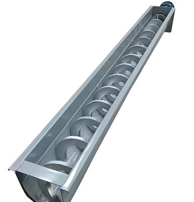 Goede prijs. Spiraalconveyor van koolstofstaal voor as, slib, graan, schachtloze industriële spiraalconveyor online