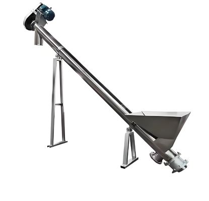 Goede prijs. Flexibele spiraaltransporteur met instelbare invoersnelheid, continue invoer en hoog rendement voor industrieel gebruik online